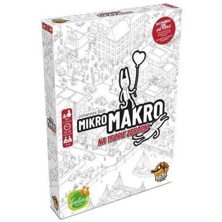 MIKROMAKRO: NA TROPIE ZBRODNI GRA PLANSZOWA 12+