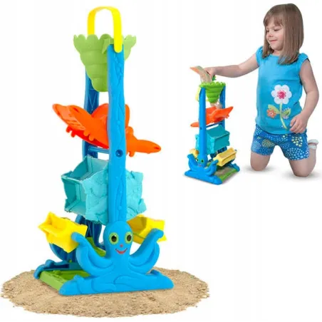 Kolorowy Młynek Do Piasku Z Uchwytem Melissa & Doug 2+