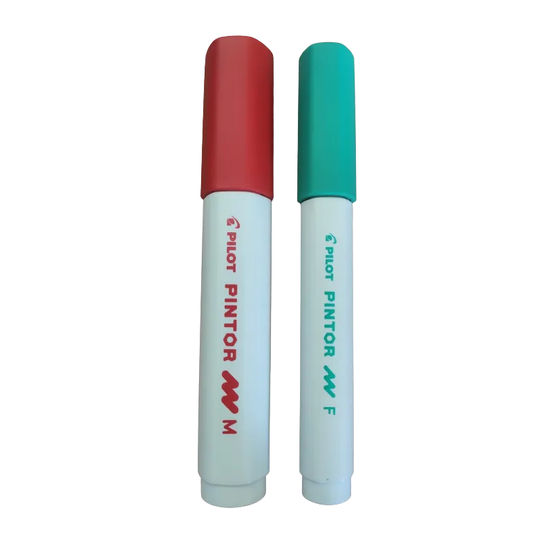 MARKER PERMANENTNY ZIELONY F + CZERWONY M PILOT 2 SZTUKI - Pilot