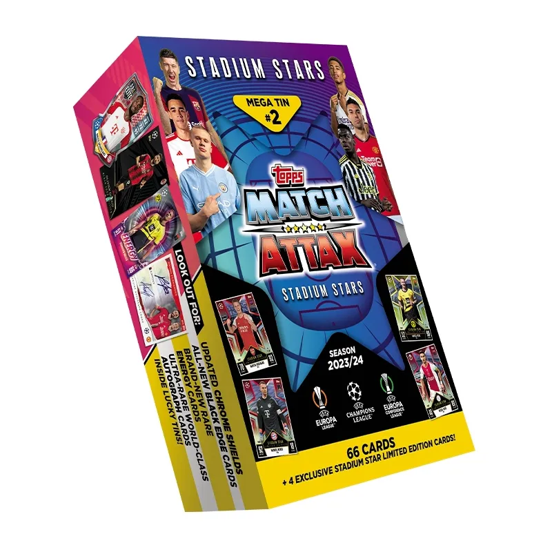 KARTY MATCH ATTAX CHAMPIONS LEAGUE 2023/24 MEGA – 66 KART + 4 LIMITED STARS