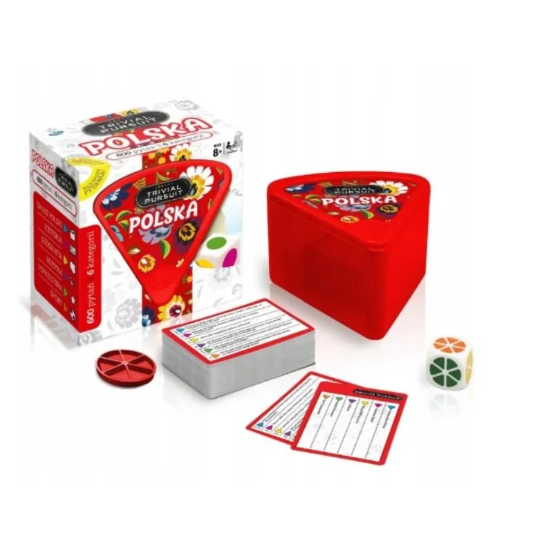 QUIZ WIEDZA O POLSCE 600 PYTAŃ TRIVIAL PURSUIT 8+
