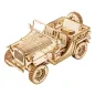 Puzzle 3D Drewniane Robotime Jeep Wojskowy Zestaw Modelowy 14+