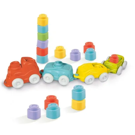 Pociąg Klocki Sensoryczne Clementoni 6-36M