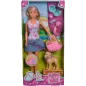 Lalka Steffi Na Spacerze Z Psami 29 Cm Simba 3+