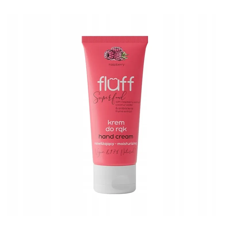 FLUFF KREM DO RĄK NAWILŻAJACY MALINOWY 50ML