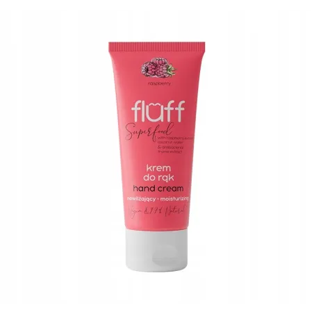 FLUFF KREM DO RĄK NAWILŻAJACY MALINOWY 50ML