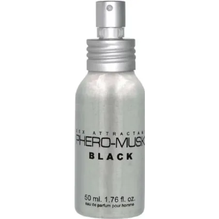 PHERO-MUSK BLACK PERFUMY FEROMONY DLA MĘŻCZYZN 50ML