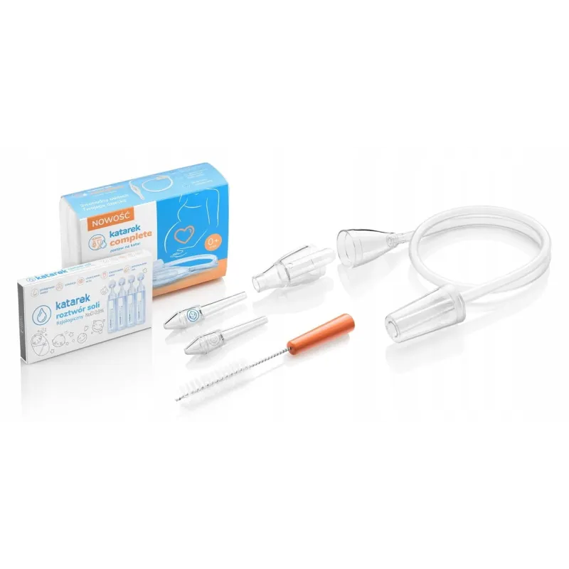 KATAREK COMPLETE PLUS ASPIRATOR DO NOSA DLA NIEMOWLĄT I DZIECI