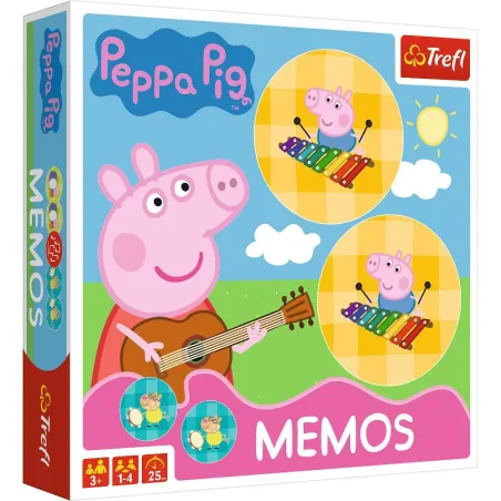 GRA MEMOS PAMIĘĆ ŚWINKA PEPPA TREFL 3+