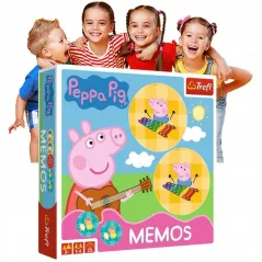 GRA MEMOS PAMIĘĆ ŚWINKA PEPPA TREFL 3+