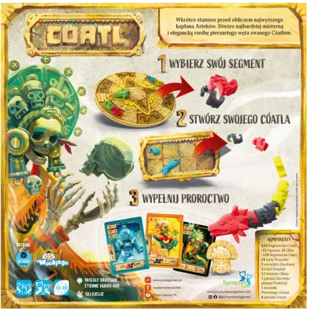 Coatl Gra Planszowa Edycja Polska Portal Games 10+
