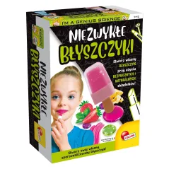 NIEZWYKŁE BŁYSZCZYKI MAŁY GENIUSZ ZESTAW DO TWORZENIA KOSMETYKÓW LISCANI 7+