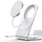 Magnetyczna Ładowarka Bezprzewodowa Qi 15W + Stojak Magsafe | Choetech T517-F