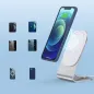 Magnetyczna Ładowarka Bezprzewodowa Qi 15W + Stojak Magsafe | Choetech T517-F