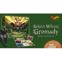 SEKRET WILCZEJ GROMADY MOJA OPOWIEŚĆ GRA KARCIANA FOXGAMES 8+