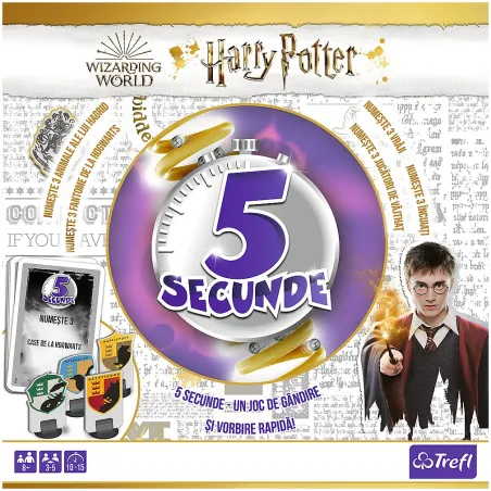 5 Sekund Harry Potter Gra Planszowa W Języku Rumuńskim Trefl 8+