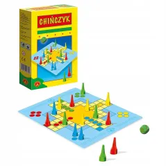 Chińczyk Mini Gra Planszowa Alexander 5+