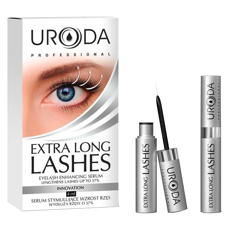 SERUM STYMULUJĄCE WZROST RZĘS 4ML URODA EXTRA LONG LASHES