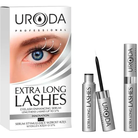 SERUM STYMULUJĄCE WZROST RZĘS 4ML URODA EXTRA LONG LASHES