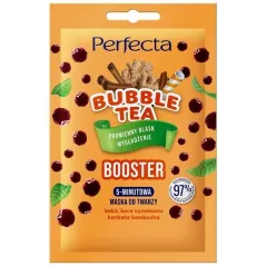 5-MINUTOWA MASKA DO TWARZY IMBIR KORA CYNAMONU HERBATA KOMBUCHA PERFECTA BUBBLE TEA BOOSTER