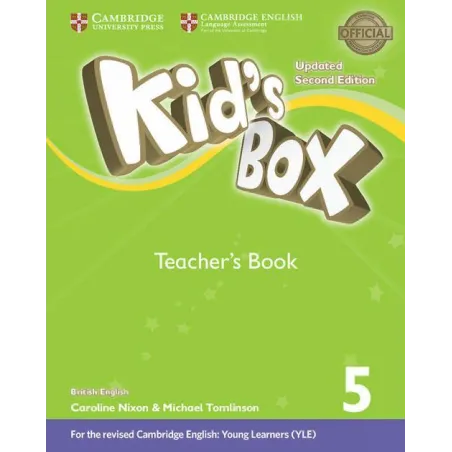 KIDS BOX 5 TEACHER’S BOOK BRITISH ENGLISH Caroline Nixon, Michael Tomlinson - Cambridge University Press