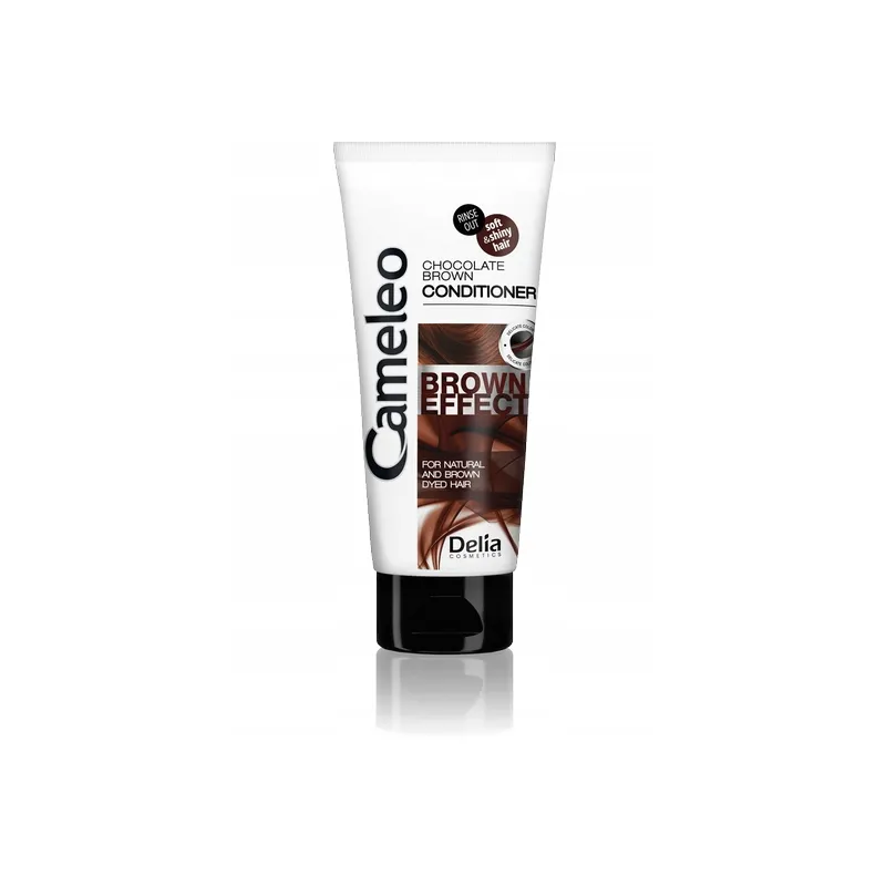 ODŻYWKA DO WŁOSÓW EFEKT CZEKOLADOWY BRĄZ 200ML DELIA COSMETICS CAMELEO BROWN