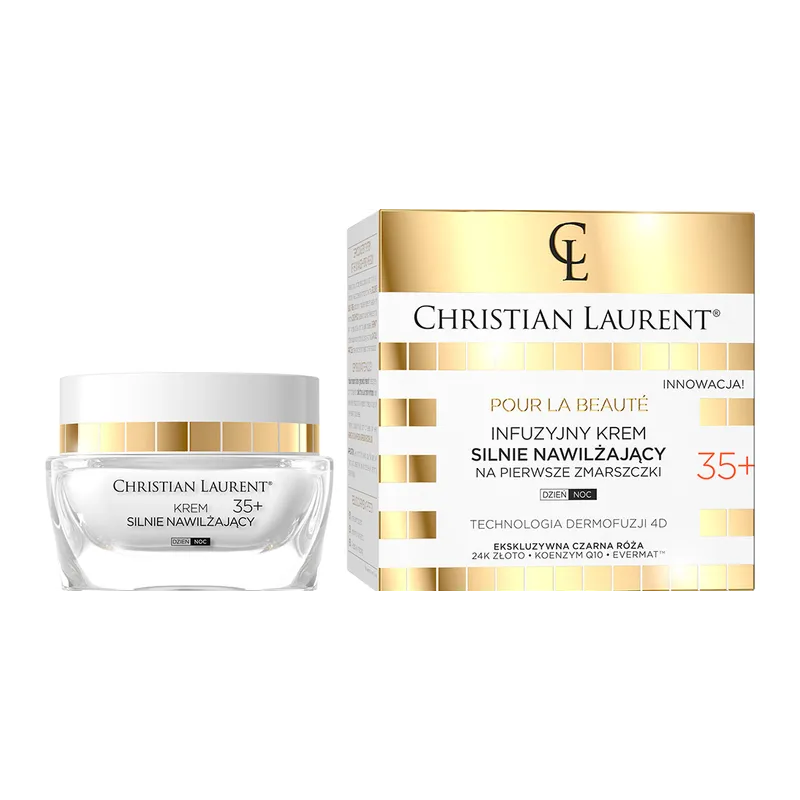 INFUZYJNY KREM SILNIE NAWILŻAJĄCY NA PIERWSZE ZMARSZCZKI 50ML CHRISTIAN LAURENT 35+