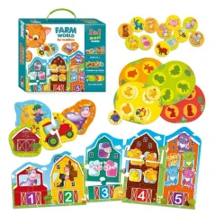 Farm World For Toddlers. Farma 3W1 Gra Edukacyjna Dla Maluchów 2+