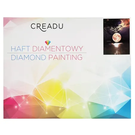 Mozaika Diamentowa Pełnia Księżyca 40X50 Cm – Creadu