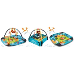 INTERAKTYWNA MATA EDUKACYJNA RICOKIDS LISEK 3W1 Z PAŁĄKIEM I ZABAWKAMI 0+