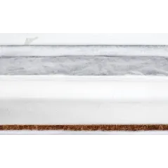 MATERAC DO ŁÓŻECZKA GRYKA-PIANKA-KOKOS 120x60x11 CM SENSILLO LUXE ALOE VERA