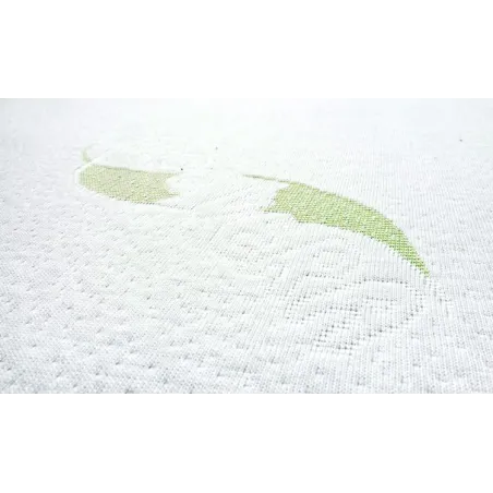 Materac Do Łóżeczka 120X60X12 Cm Pianka Termoelastyczna I Kokos Sensillo Memory Luxe Aloe Vera