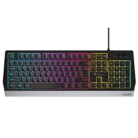 KLAWIATURA GAMINGOWA GENESIS RHOD 300 RGB RU CYRYLICA USB PODŚWIETLENIE