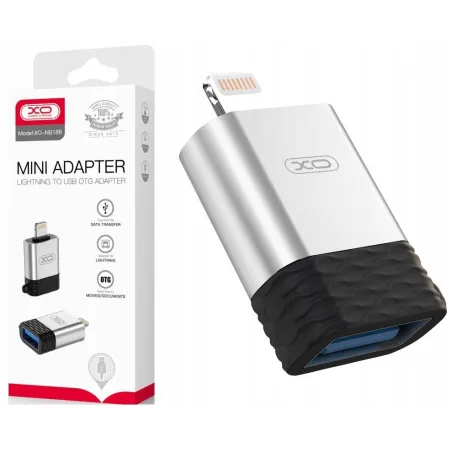 ADAPTER PRZEJŚCIÓWKA USB-A DO LIGHTNING IPHONE PRZEJŚCIÓWKA ŁADOWANIE + SYNC XO