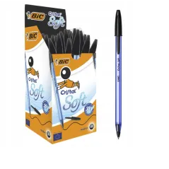 DŁUGOPIS CRISTAL SOFT CZARNY BIC