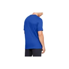 KOSZULKA MĘSKA UNDER ARMOUR SPORTSTYLE LEFT CHEST SS NIEBIESKA XL