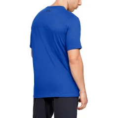 KOSZULKA MĘSKA UNDER ARMOUR SPORTSTYLE LEFT CHEST SS NIEBIESKA XL
