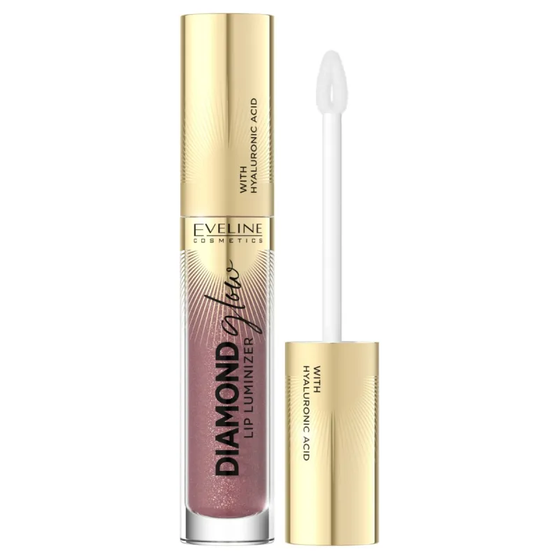 LUMINIZER BŁYSZCZYK DO UST Z KWASEM HIALURONOWYM NR 11 DIAMOND GLOW 4.5ML EVELINE