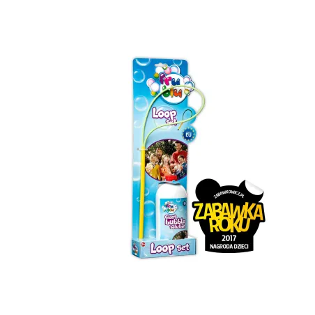 BAŃKI MYDLANE ZESTAW MOTYLEK + PŁYN 0,5 FRU BLU 3+ - Tm Toys