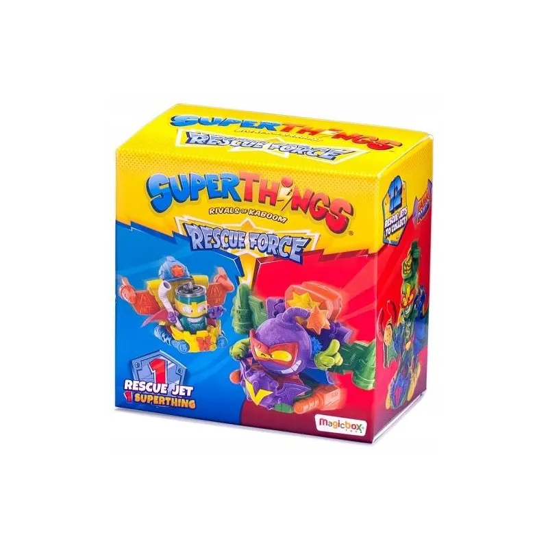 SUPER ZINGS THINGS 10 RESCUE FORCE POJAZD DLA DZIECI 3+