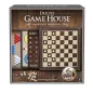10 Gier Szachy Warcaby Backgammon Chińczyk Drewniany Zestaw Deluxe 8+