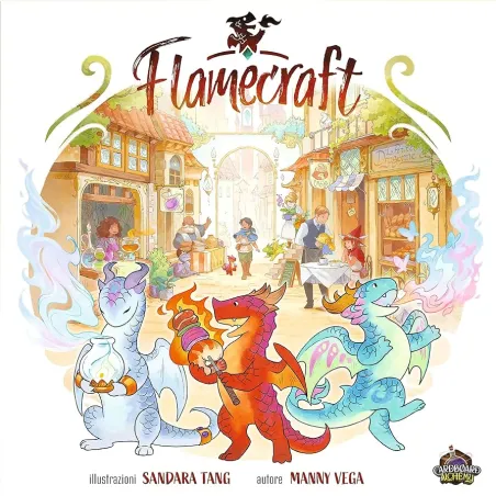 Flamecraft Gra Planszowa Lucky Duck Games Wersja Włoska 10+
