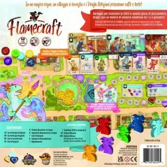FLAMECRAFT GRA PLANSZOWA LUCKY DUCK GAMES WERSJA WŁOSKA 10+