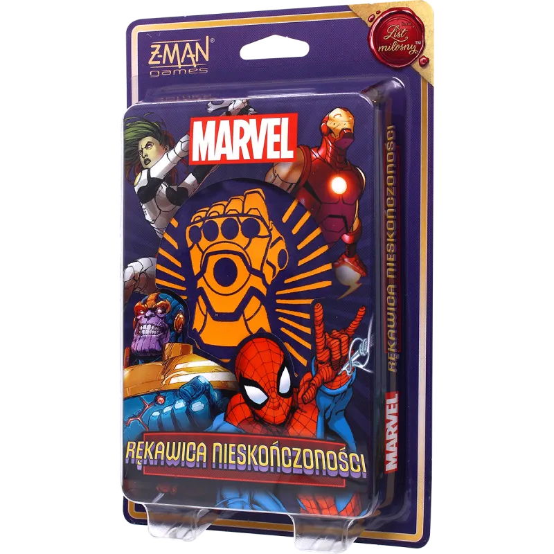 MARVEL: RĘKAWICA NIESKOŃCZONOŚCI GRA KARCIANA 10+