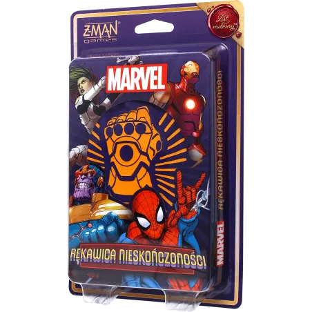 MARVEL: RĘKAWICA NIESKOŃCZONOŚCI GRA KARCIANA 10+