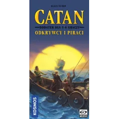 CATAN ODKRYWCY I PIRACI DODATEK 5–6 GRACZY 12+
