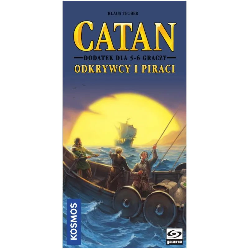 CATAN ODKRYWCY I PIRACI DODATEK 5–6 GRACZY 12+