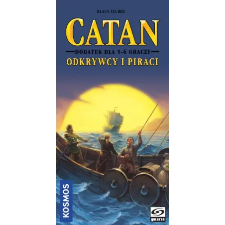 CATAN ODKRYWCY I PIRACI DODATEK 5–6 GRACZY 12+