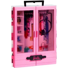 BARBIE MODNA SZAFA NA UBRANKA DLA LALEK 3+ - Mattel