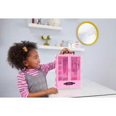 BARBIE MODNA SZAFA NA UBRANKA DLA LALEK 3+ - Mattel